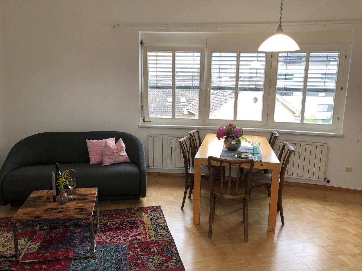 2-Zimmerwohnung mit Dachterrasse in Seenähe Bregenz Exterior foto