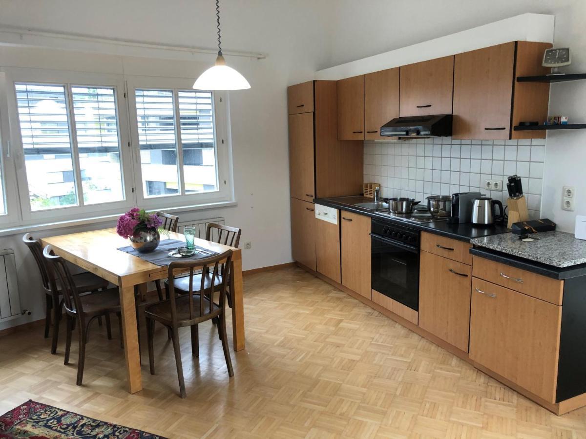 2-Zimmerwohnung mit Dachterrasse in Seenähe Bregenz Exterior foto