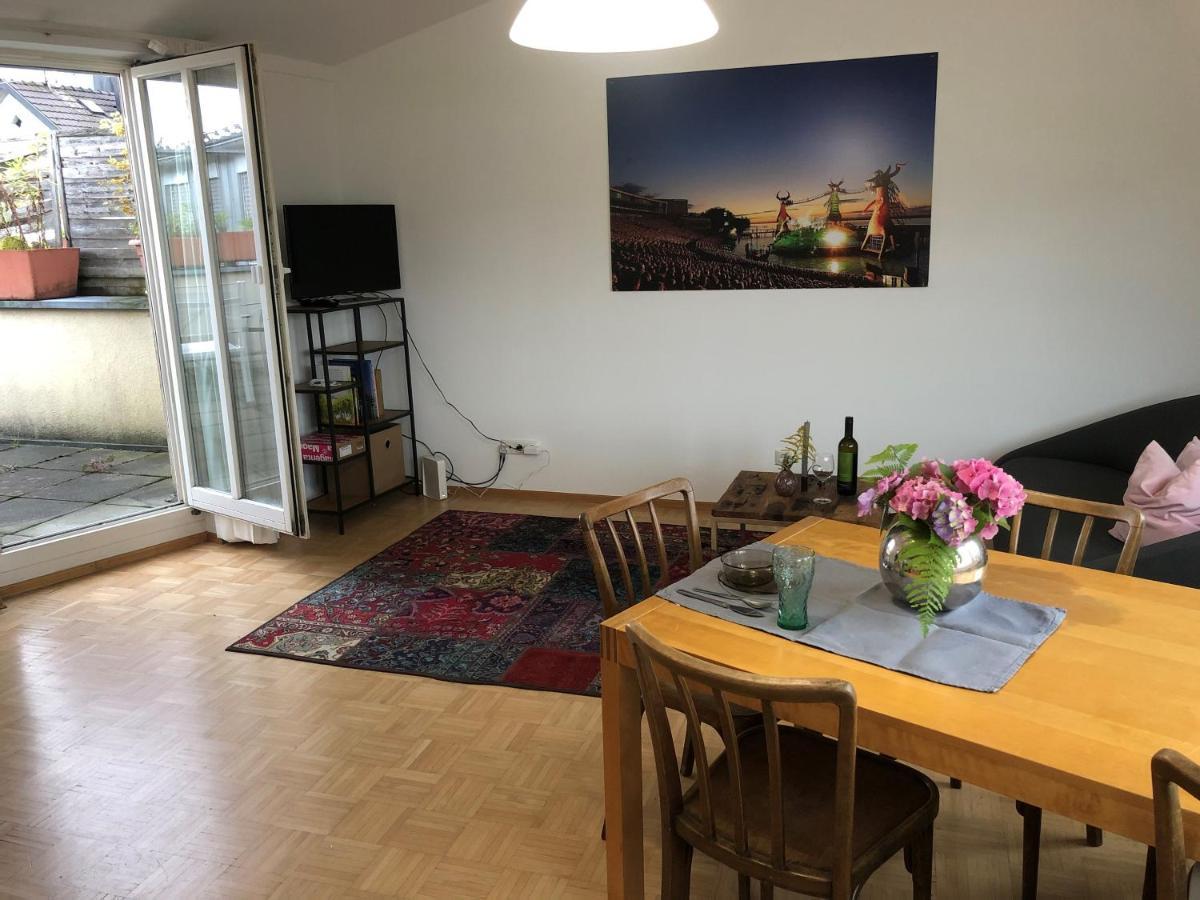 2-Zimmerwohnung mit Dachterrasse in Seenähe Bregenz Exterior foto