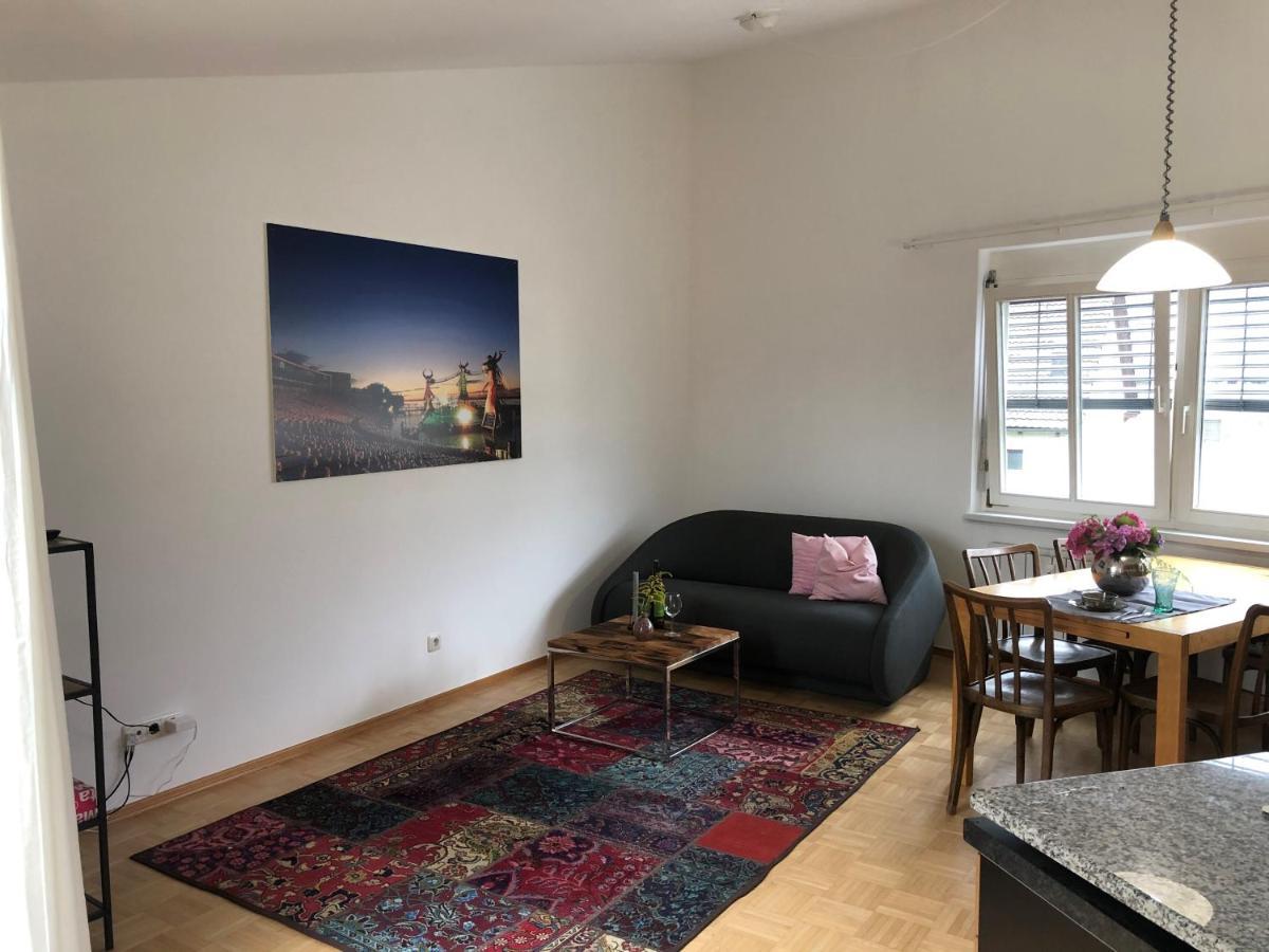2-Zimmerwohnung mit Dachterrasse in Seenähe Bregenz Exterior foto